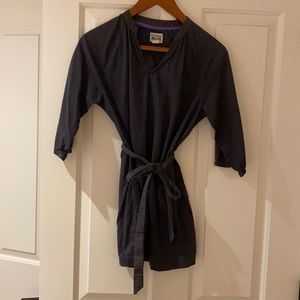 converse t-shirt tunic with belt